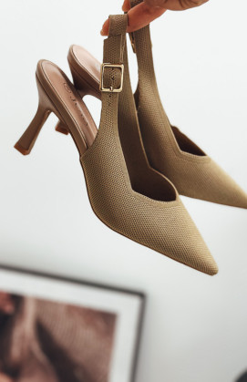 Escarpins LEMON taupe