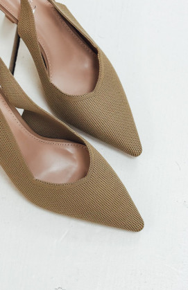 Taupe LEMON pumps