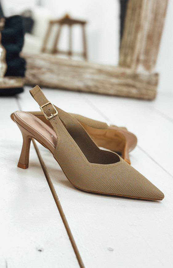Taupe LEMON pumps