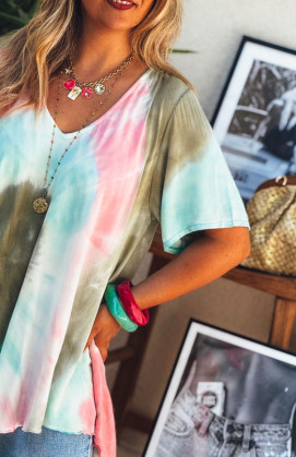 Collier ADRIANO rose