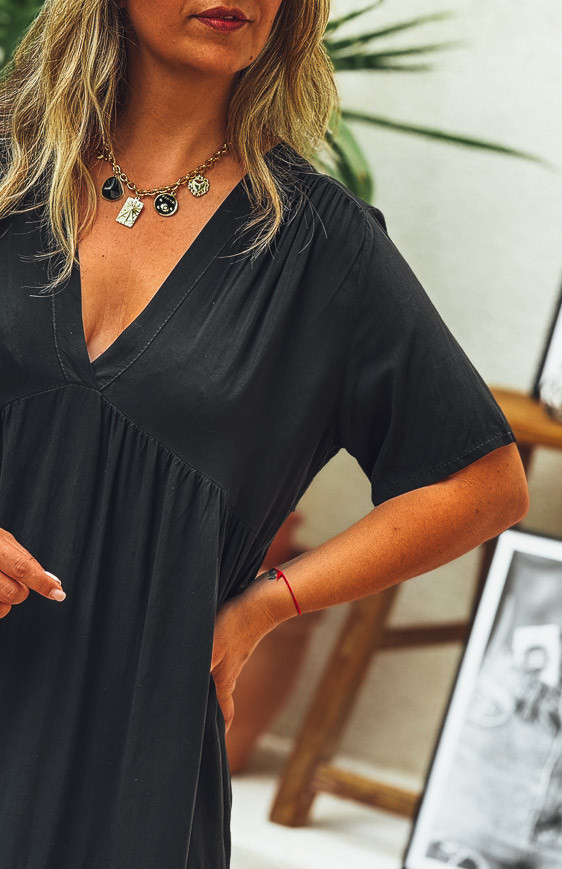 Robe ALBA courte manches courtes
