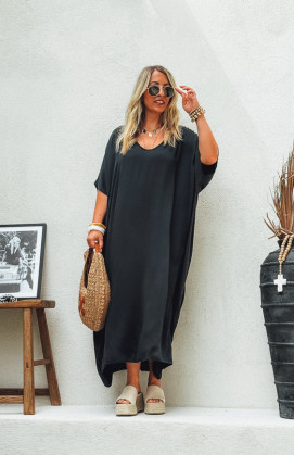 Black SARAH short-sleeved...