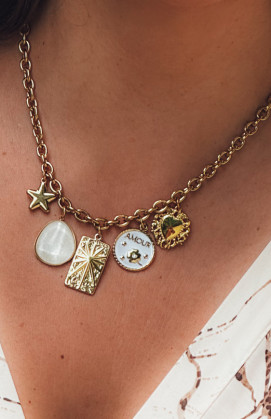 White ADRIANO necklace