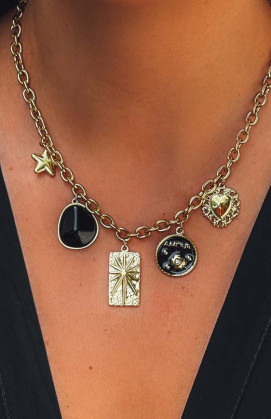 Collier ADRIANO noir