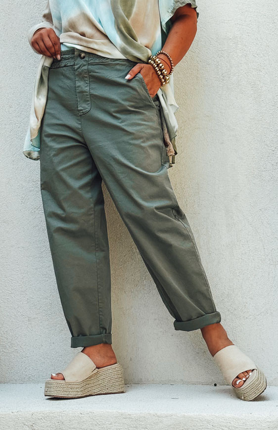 Pantalon ALEJANDRO kaki