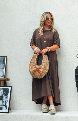 Robe VICKY longue manches...