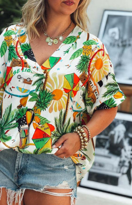 Blouse JUNE manches courtes