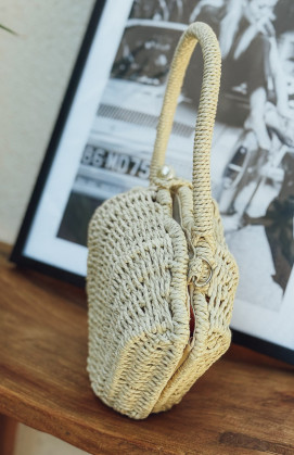 Beige NAXOS bag