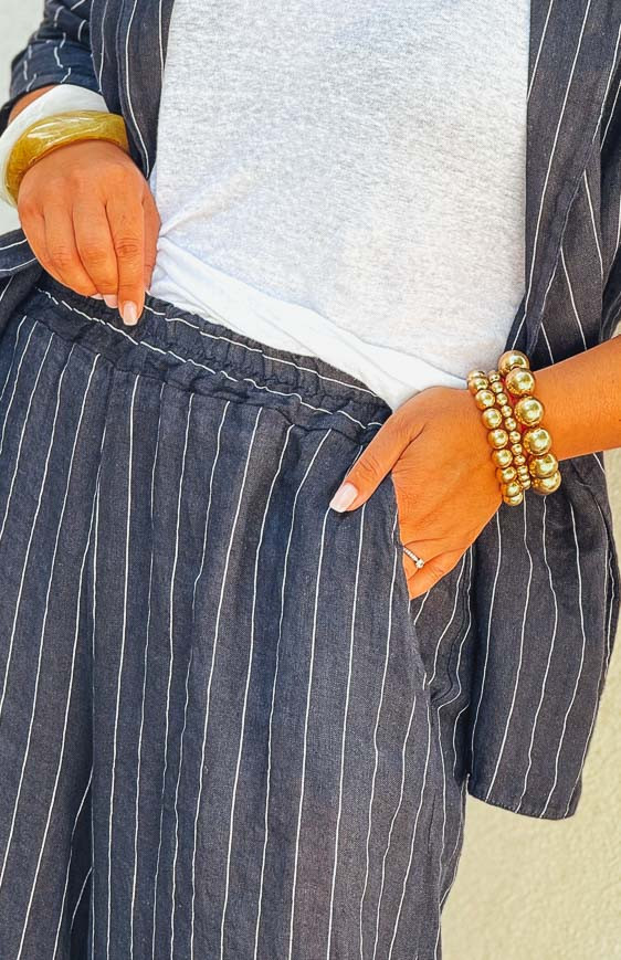 Pantalon ESTEBAN bleu foncé