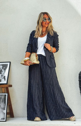 Dark blue ESTEBAN pants