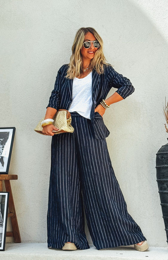 Pantalon ESTEBAN bleu foncé