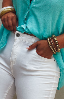 Ecru TEDDY jeans