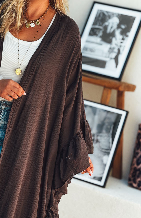 Chocolate BILBAO kimono