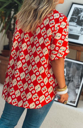 Blouse GIUSTINA manches courtes