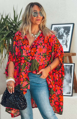 STEPHANIE short-sleeved tunic