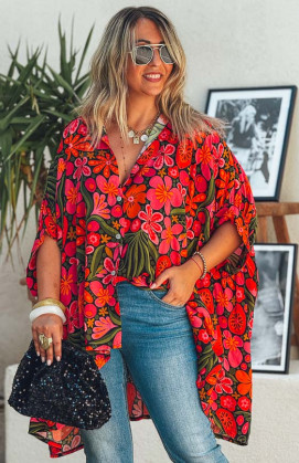 STEPHANIE short-sleeved tunic