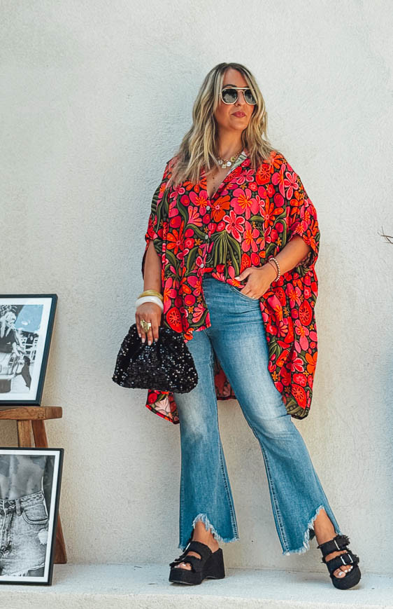 STEPHANIE short-sleeved tunic