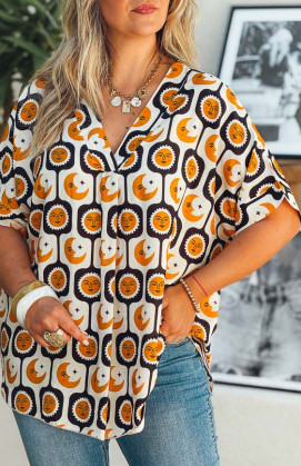 Blouse GRACE manches courtes