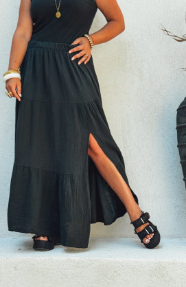 ONDINE long black skirt