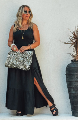 ONDINE long black skirt