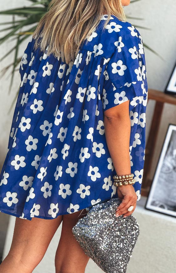 Blouse ROSITA manches courtes