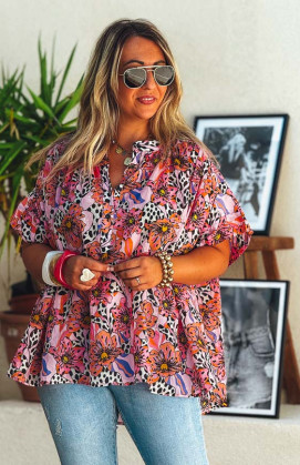 Blouse OPHELIE manches courtes