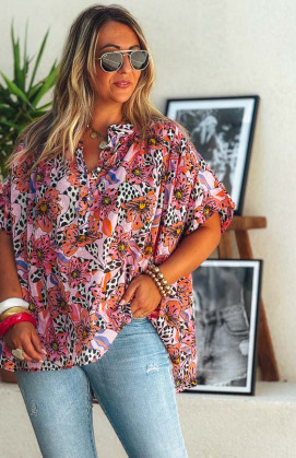 Blouse OPHELIE manches courtes