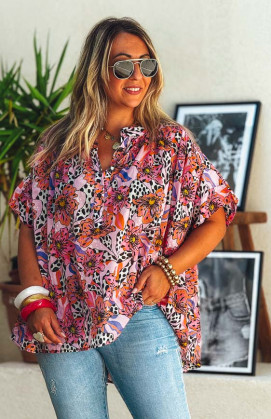 Blouse OPHELIE manches courtes
