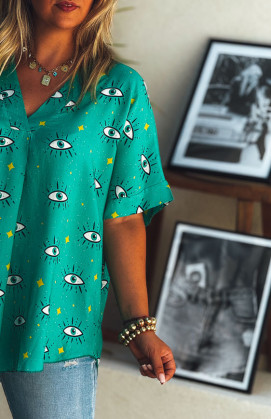 Blouse GIPSY manches courtes