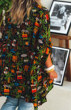 SAO PAULO short-sleeved tunic