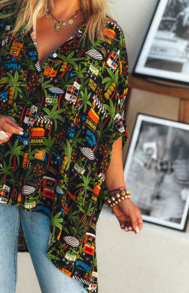 SAO PAULO short-sleeved tunic