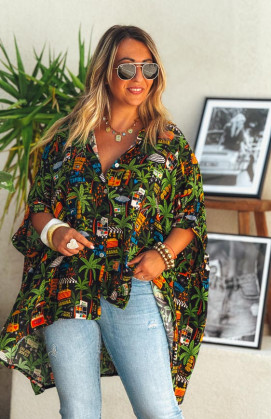 SAO PAULO short-sleeved tunic