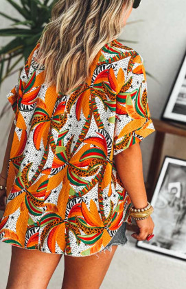 Blouse LAYANA manches courtes