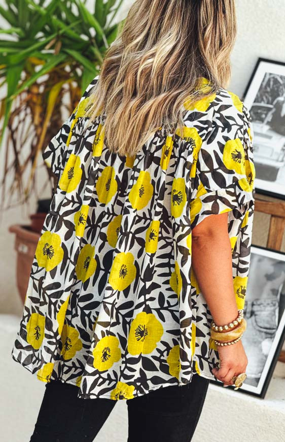 SUZANA short-sleeved blouse