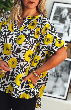 SUZANA short-sleeved blouse