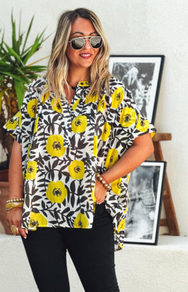 SUZANA short-sleeved blouse