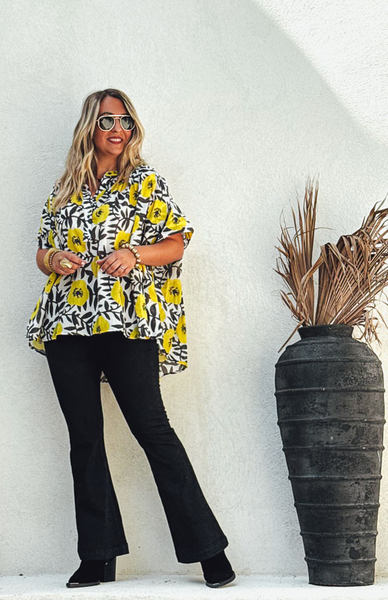SUZANA short-sleeved blouse