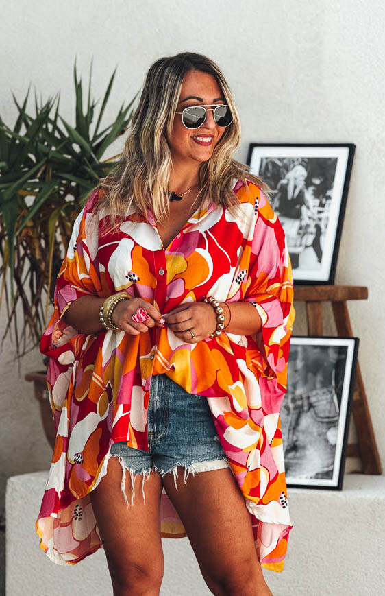 CAROLINE short-sleeved tunic