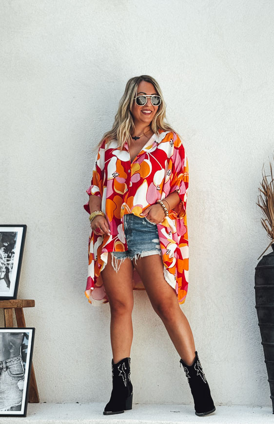 CAROLINE short-sleeved tunic
