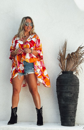 CAROLINE short-sleeved tunic