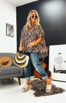 Blouse ELOÏSE manches courtes