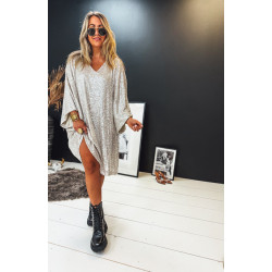 Robe SERENITY courte beige