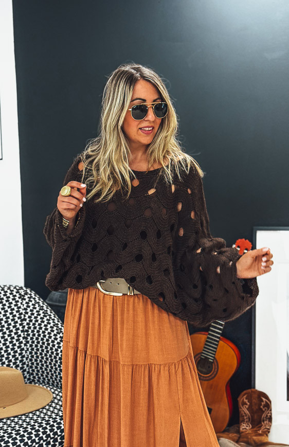 Pull CALIX chocolat