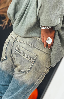 Jean BRIXTON stonewashed