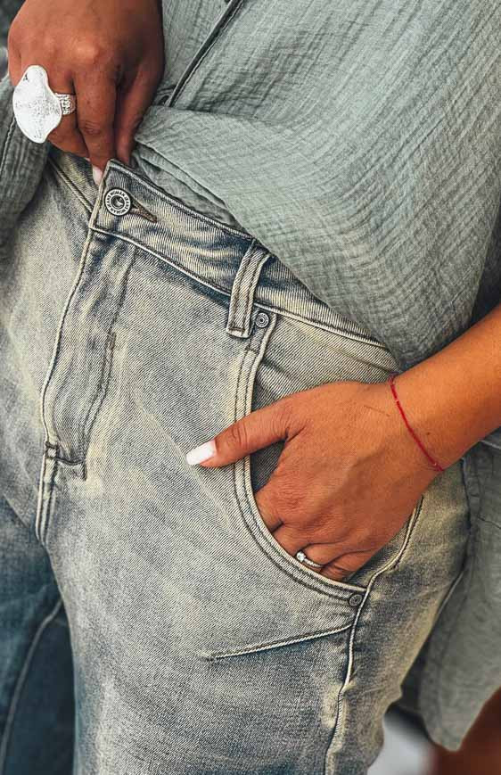 Jean BRIXTON stonewashed