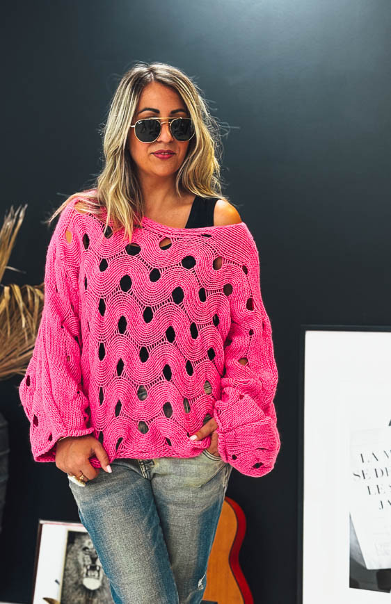 Pull CALIX fuchsia