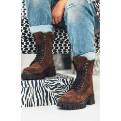 Bottines HOUSTON chocolat