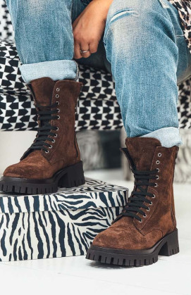 Chocolate HOUSTON boots