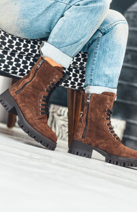 Chocolate HOUSTON boots