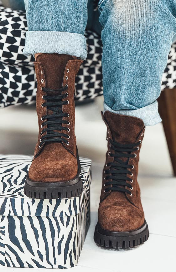 Chocolate HOUSTON boots